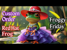 Load and play video in Gallery viewer, Red Hat Frog & Friends