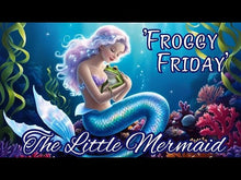 Load and play video in Gallery viewer, The Little Mermaid Frog Figurine