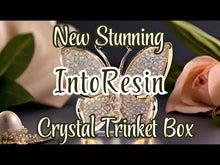 Load and play video in Gallery viewer, IntoResin Crystal Butterfly Trinket Storage Box
