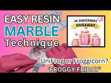 Load and play video in Gallery viewer, Marbled Unicorn Frog Figurines & Extras