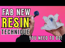 Load and play video in Gallery viewer, Chrome Dappled Resin Technique Frog