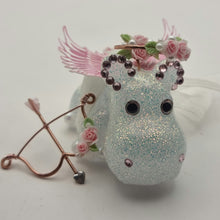 Load image into Gallery viewer, Cherub Resin Hippo Figurine