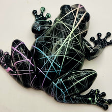 Load image into Gallery viewer, Spider Gel Resin Frog Figurine