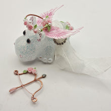Load image into Gallery viewer, Cherub Resin Hippo Figurine