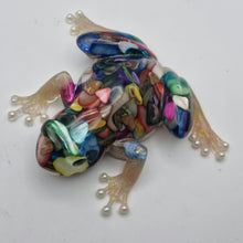 Load image into Gallery viewer, 'FROGALONE' Bright & Colourful Resin Frog Figurine