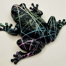 Load image into Gallery viewer, Spider Gel Resin Frog Figurine