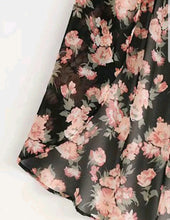 Load image into Gallery viewer, Brand New Never Worn Boho Floral Playsuit Dress