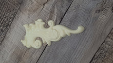 Load image into Gallery viewer, Set of 2 x Resin French Inspired Furniture Embellishment On-lay Applique Scrolls #1