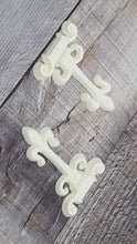Load image into Gallery viewer, Resin French Inspired Furniture Embellishment On-lay Applique Hinges #2