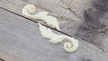 Load image into Gallery viewer, Set of 2 x Resin French Inspired Furniture Embellishment On-lay Applique Scrolls #2