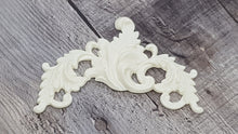 Load image into Gallery viewer, Resin French Inspired Furniture Embellishment On-lay Applique Scrolls #3