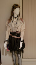 Load image into Gallery viewer, Original Vintage 80's Pink Leather Studded Wrap Around Belt