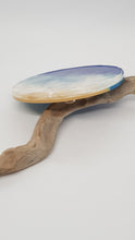 Load image into Gallery viewer, Beach Themed Ocean Waves & Seashell Resin Jewellery Tray