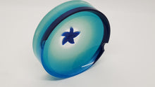 Load image into Gallery viewer, Ocean Blue Super Sparkle Starfish Resin Ashtray