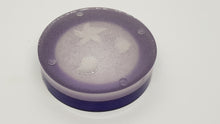 Load image into Gallery viewer, Holographic Super Sparkle Purple Seashell Resin Ashtray