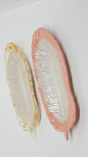 Load image into Gallery viewer, Sparkly Feather Trinket Dishes