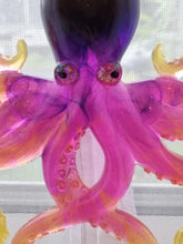 Load image into Gallery viewer, Handcrafted Resin Rainbow Octopus Suncatcher Mobile