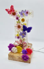 Load image into Gallery viewer, Floral Colour Changing LED Alphabet Lamp With Remote Control
