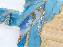 Load image into Gallery viewer, Resin Geode Entrée Serving Platters