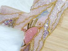 Load image into Gallery viewer, Resin Geode Entrée Serving Platters