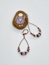 Load image into Gallery viewer, 'Coquina' Rhodonite Cabochon Pendant, Earrings, Bracelet & Ring Set