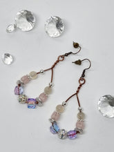 Load image into Gallery viewer, 'Venus' Gemstone Bead Teardrop Earrings