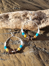 Load image into Gallery viewer, 'Babylon' Gemstone Bead Hoop Earrings