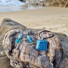 Load image into Gallery viewer, 'Nerita' Resin Cabochon Pendant & Earring Sets