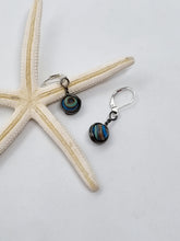 Load image into Gallery viewer, 'Junonia' Gemstone Bead French 'V' Dangle Earrings