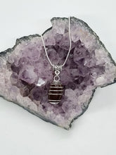 Load image into Gallery viewer, 'Anadara' Polished Beach Stone Caged Pendants