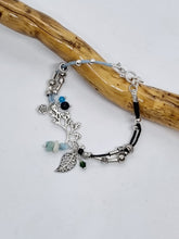 Load image into Gallery viewer, 'Ricina' Charm & Gemstone Leather Boho Bracelets