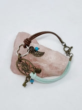 Load image into Gallery viewer, 'Ricina' Charm & Gemstone Leather Boho Bracelets