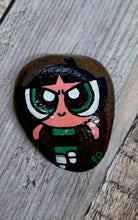 Load image into Gallery viewer, Set of 3 x Powerpuff Girls Hand-Painted Kindness Rocks