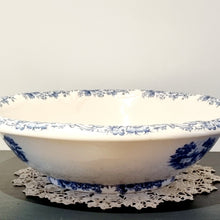 Load image into Gallery viewer, Vintage Bone China Hand Painted Blue & White Willow Pitcher & Wash Bowl Set