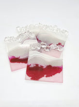 Load image into Gallery viewer, Sets of 4 x Crystal Agate Geode Resin Coasters