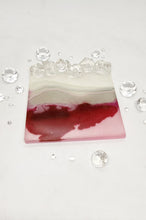 Load image into Gallery viewer, Sets of 4 x Crystal Agate Geode Resin Coasters