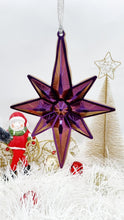 Load image into Gallery viewer, Large Resin Christmas Tree Star Ornaments