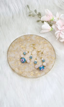 Load image into Gallery viewer, White & Gold Leaf Resin Jewellery Tray