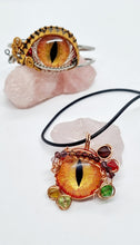 Load image into Gallery viewer, Handcrafted Silver Dragons Eye Upcycled Cuff Bangle