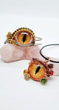 Load image into Gallery viewer, Handcrafted Silver Dragons Eye Upcycled Cuff Bangle