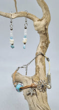 Load image into Gallery viewer, 'Moneta' Silver & Bronze Leather Boho Charm Anklets
