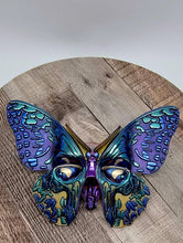 Load image into Gallery viewer, Holographic Colour Change Handcrafted Resin Butterfly Wall Décor