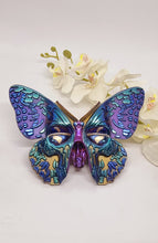 Load image into Gallery viewer, Holographic Colour Change Handcrafted Resin Butterfly Wall Décor