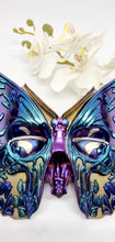 Load image into Gallery viewer, Holographic Colour Change Handcrafted Resin Butterfly Wall Décor