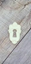 Load image into Gallery viewer, Resin French Inspired Furniture Embellishment On-lay Applique Keyholes #1