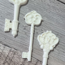 Load image into Gallery viewer, Resin French Inspired Furniture Embellishment On-lay Applique Keys #1