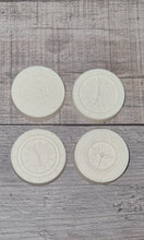 Load image into Gallery viewer, Set of 4 x Resin French Inspired Furniture Embellishment On-lay Applique Clocks