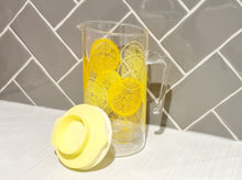 Load image into Gallery viewer, Vintage Pyrex Lemon & Orange Jug with Lid
