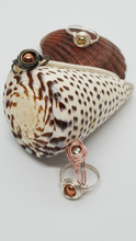 Load image into Gallery viewer, Assorted Wire Wrapped Beaded Rings