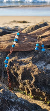 Load image into Gallery viewer, 'Turritella' Gemstone Bead Earring & Bracelet Set